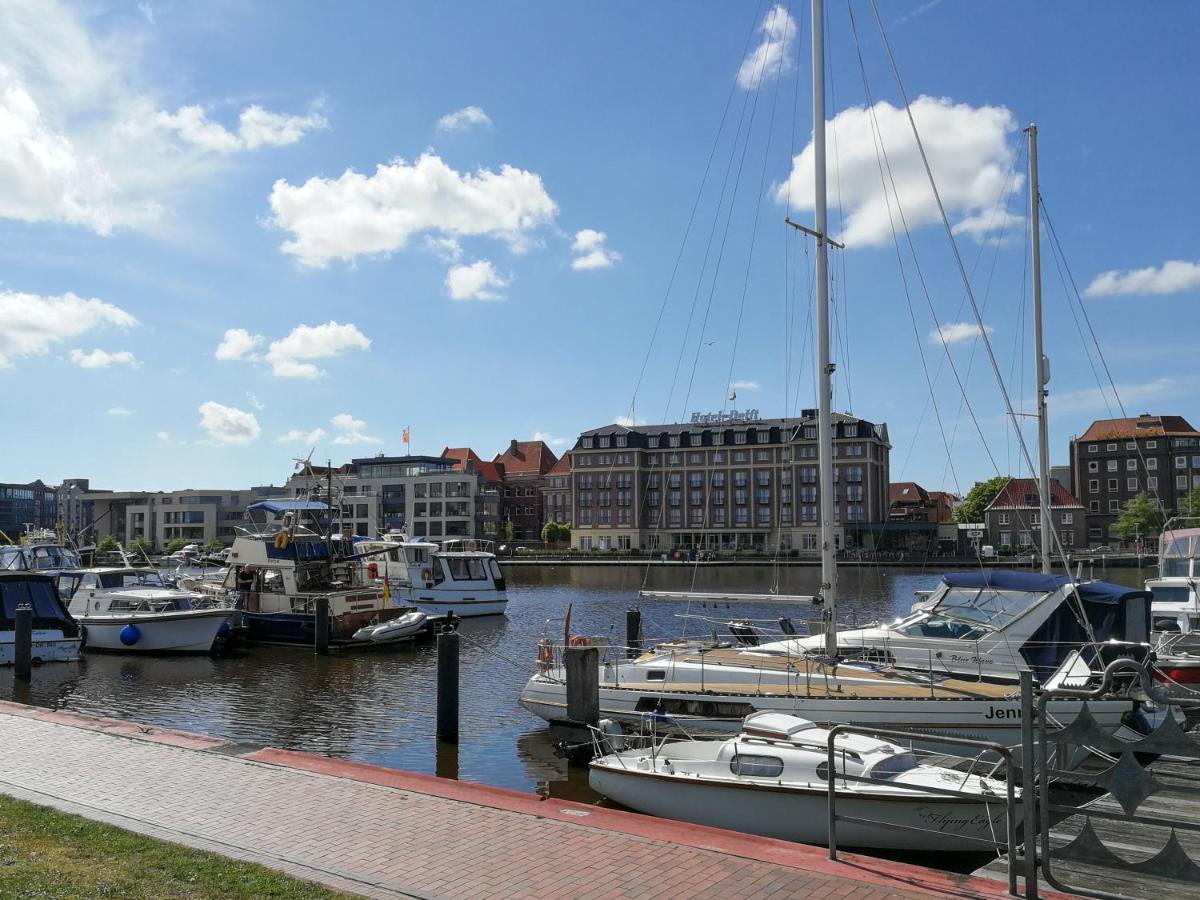Rb City Apartments Emden Am Wall 3 Bagian luar foto