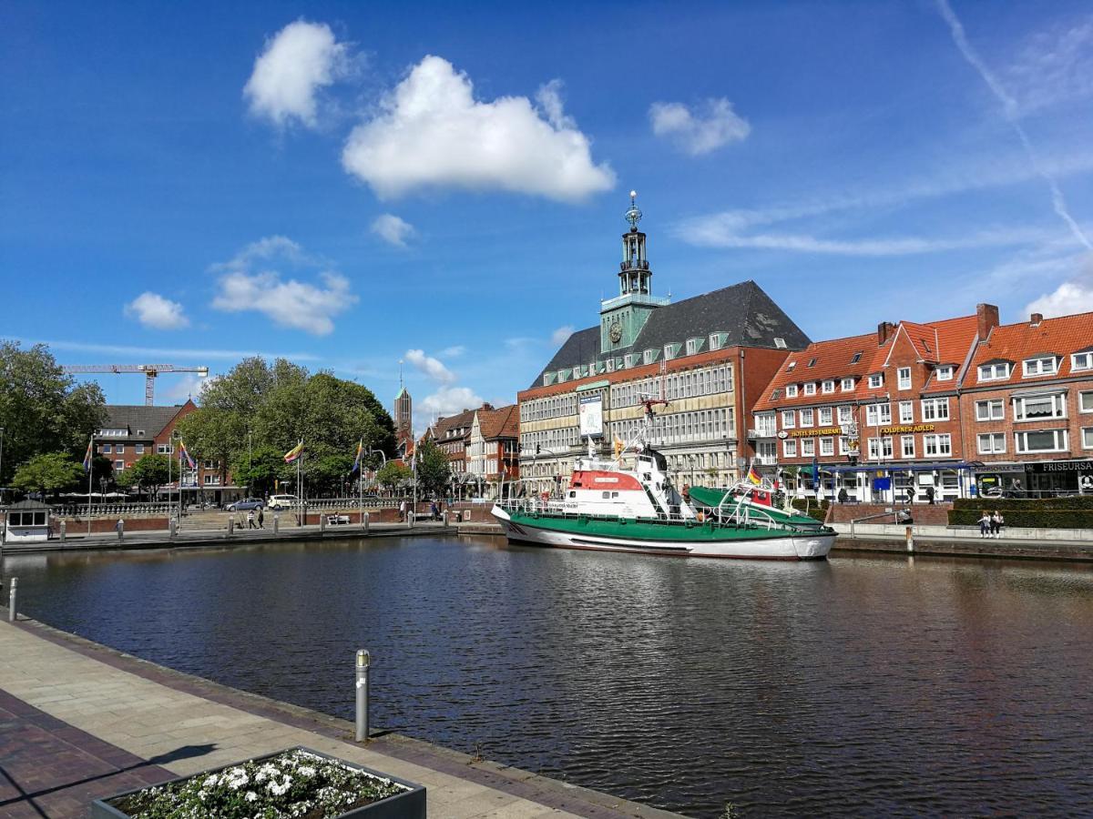 Rb City Apartments Emden Am Wall 3 Bagian luar foto